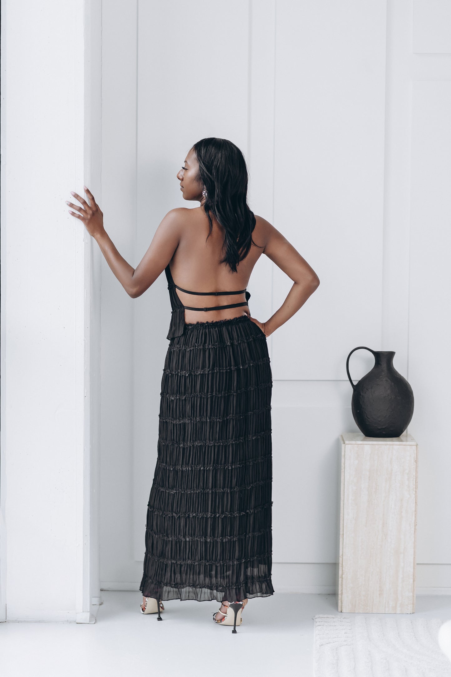 Priscilla Backless 2 Piece Set